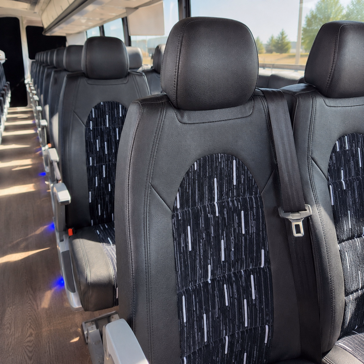 san ramon charter bus rental inside
