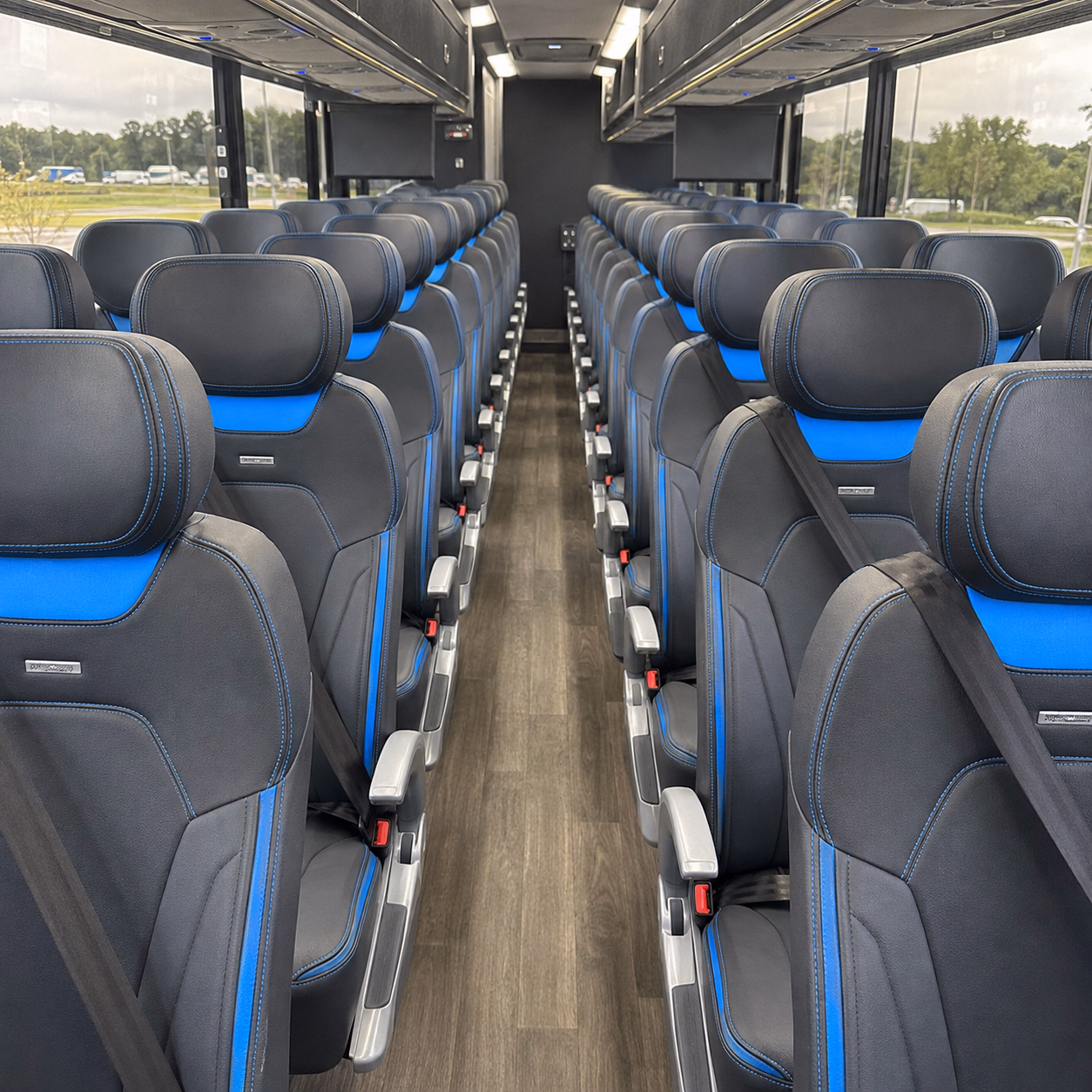 san ramon concert transportation onboard seating