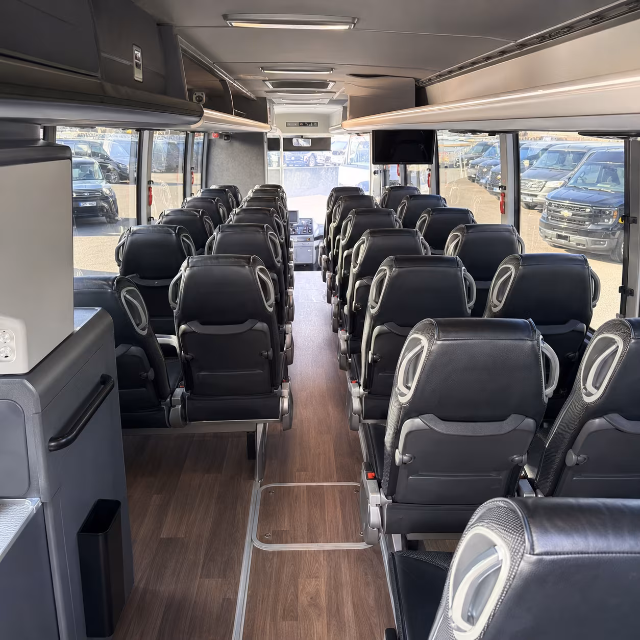 san ramon sporting event transportation onboard seating